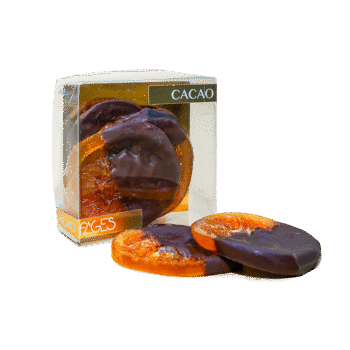 Tranche d'orange confite - Cacaofages