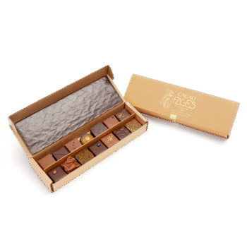 Coffret de 14 chocolats - cacaofages